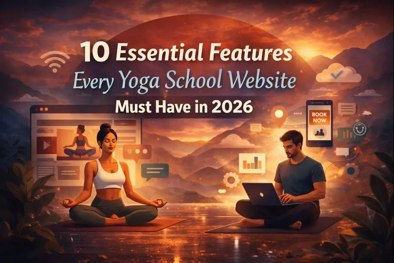 Yoga School Website Design 2026